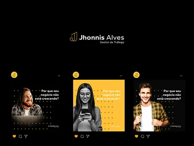 Jhonnis Alves Gestor de Tráfego Identidade Visual brand identity branding design gestor de tráfego identidade visual j logo letter j logo logo logo design logodesign logotipo marca