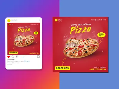 SOCIAL MEDIA POST DESIGN ad ads design branding design facebook flyer flyer print flyer template graphic design instagram post post design poster poster design red social media social media post design
