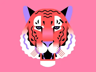 The Year of the Tiger big cat cat chinese new year illustration marco goran romano nye tiger tiger king year of the tiger