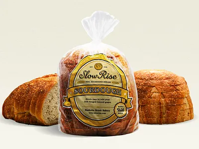 Slow Rise Packaging Design branding creative agency design logo logotype packaging