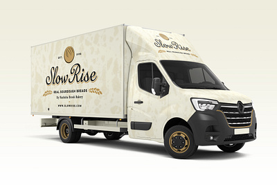 Slow Rise Truck Design branding creative agency design logo logotype