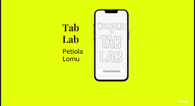 Tab Lab. My First ever design app branding design graphic design illustration logo typography ui ux vector