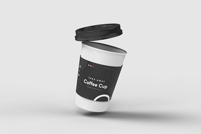 Take Away Coffee Cup Mockup 3d animation app branding design graphic graphic design illustration logo ui
