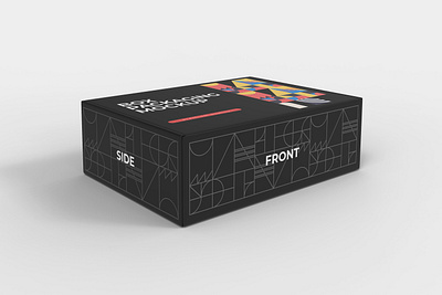 Box Packaging Mockup 3d animation app branding design graphic graphic design illustration logo ui