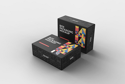 Box Packaging Mockup 3d animation app branding design graphic graphic design illustration logo ui