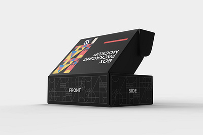 Box Packaging Mockup 3d animation app branding design graphic graphic design illustration logo ui