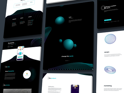 Linnify • Website 3d animation branding conceptual design graphic design illustration logo modern ui ux website