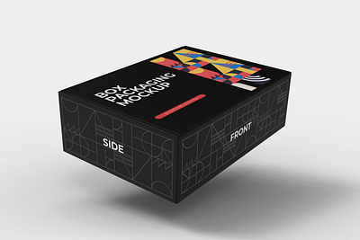 Box Packaging Mockup 3d animation app branding design graphic graphic design illustration logo ui