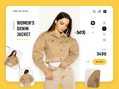 Time Of Style Card Product. UI Training design ui uidesign uxdesign