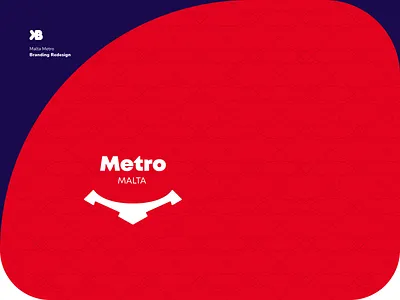 Metro Malta Branding Redesign branding logo malta metro transport