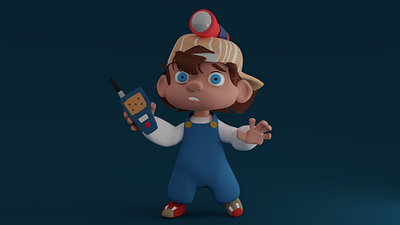 "The Little Explorer" 3d design