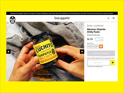 DailyUI #1 Sign Up Two dailyui food hot sauce sign up