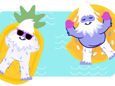 Character Design- Yowie art character design design designer diy graphic design illustration illustrator vector yeti