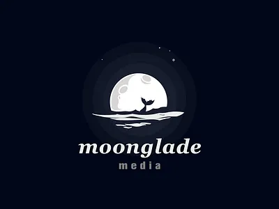 MOONGLADE MEDIA LOGO DESIGN