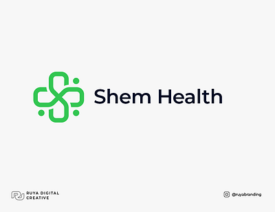 Shem Health Logo Design branding design illustration illustrator logo vector