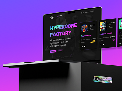 Dats — Hypercore Factory app branding design interface typography ui ux