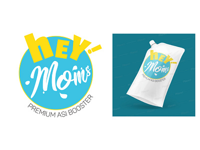 HEY MOMS logo branding company logo design logo
