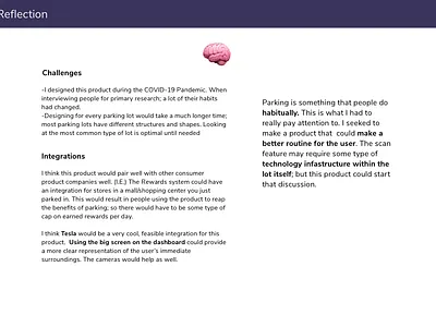 Reflection (Vacansee) app design mobile product ui