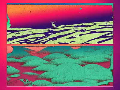 Dancing By The Dreamers Waves graphic design ill illustration photoshop styleframe