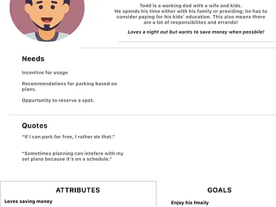 Persona Ideation for Vacansee app branding mobile product ui