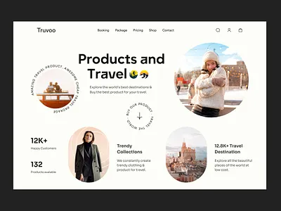 Travel Product Web Design e commerce ecommerce website landing landing page landingpage tour website tourism travel travel landing travel website ui uiux ux web design web page webflow website website design