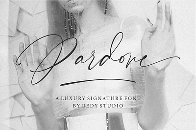 Pardone – Luxury Signature Font branding graphic design logo trending