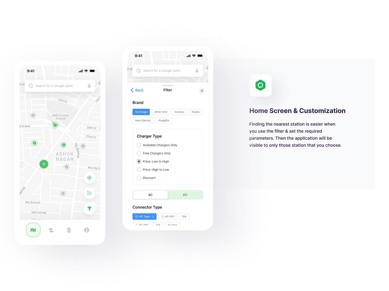 QCharge Electric Car Charging Stations App Case Study by Md Salah