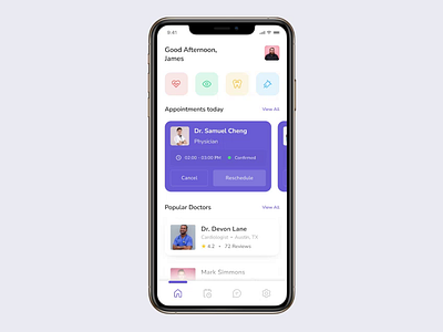 Healthcare App Concept app interaction appointment appointment app design doctor app health app healthcare healthcare app healthcare mobile app healthcare mobile app design medical medical app medical mobile app minimal mobile app mobile app design mobile app interaction ui ux