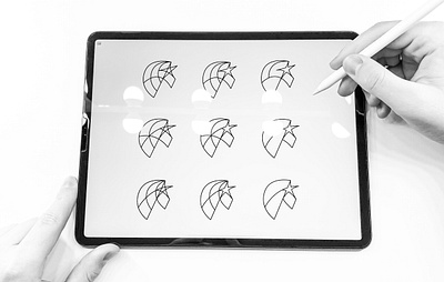 Unicorn x Star Logo Design Process Video animation art brand design brand identity brand identity design branding branding design colors horse identity illustration logo makeup packaging pegasus print star symbol unicorn video