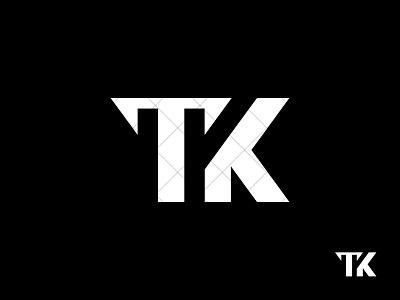TK Logo branding design graphic design icon identity k kt kt logo kt monogram lettermark logo logo design logotype monogram t tk tk logo tk monogram typography typography logo