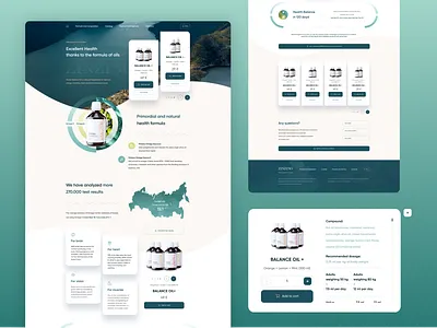 Bio Oils Marketplace bio eco graphic design green landing landingpage lp marketplace minimal natural nature oil sale sales store ui vegan web website