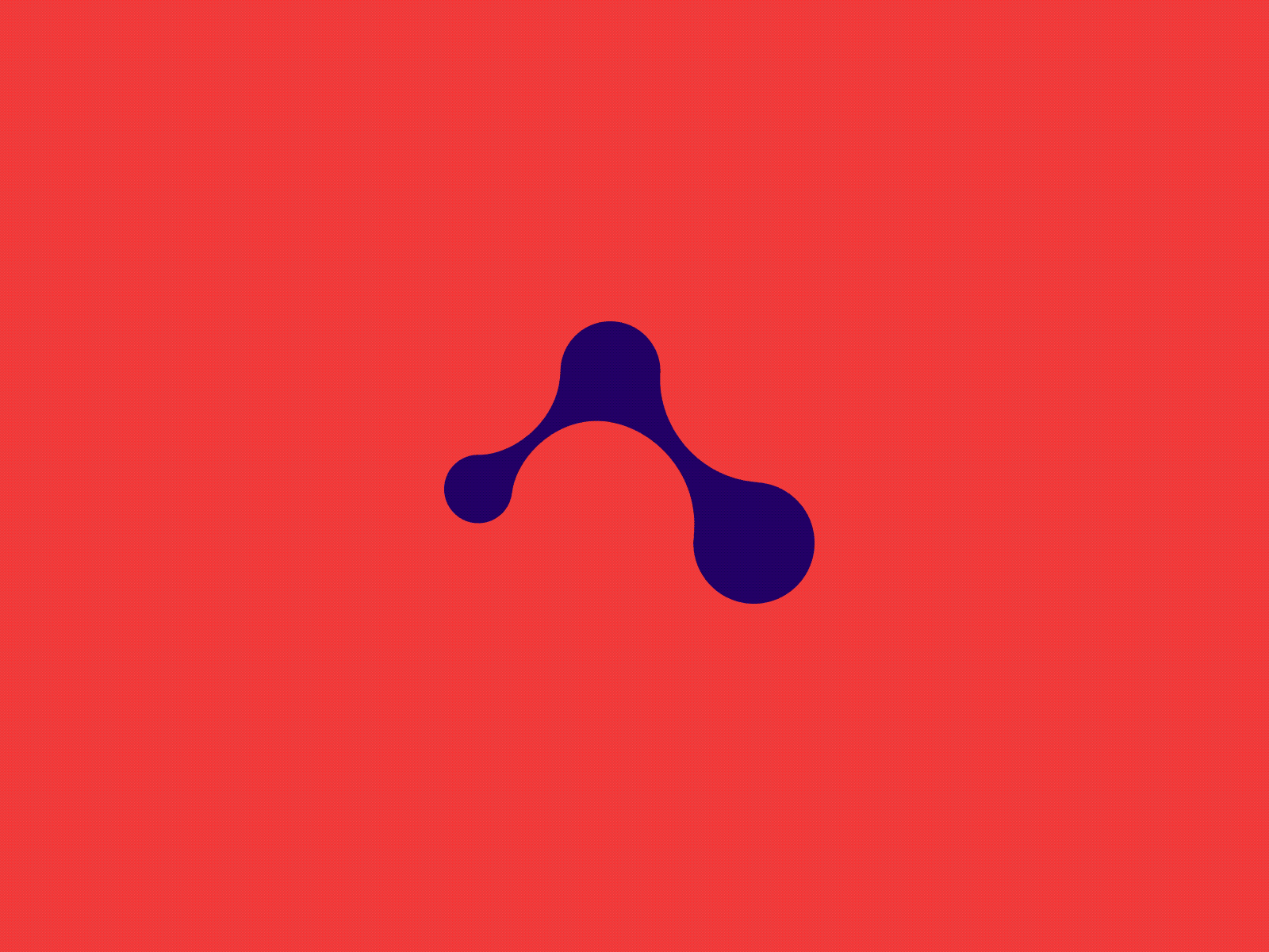 Leaderintech Logo ver. 01 branding bubbles character letter logo logotype minimal oil red