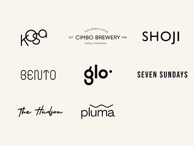 LOGOFOLIO branding design graphic design lettermark logo logofolio wordmark
