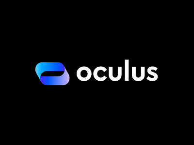 Oculus logo concept blockchain branding crypto cryptocurrency future futuristic gradient logo meta metaverse monogram o reality technology virtual vr