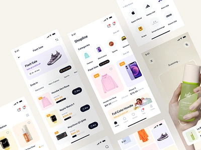 Shopline - Marketplace App UI Kit amazon brand branding design ebay ecommerce marketplace mobile onboarding product digital shop shopee tokopedia ui ui kit ui8 uidesign uikit unpixel ux