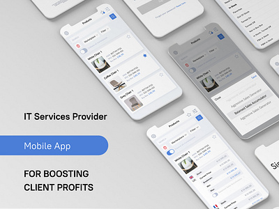 Mobile app for boosting client profits agency amazon app application design design agency figma mobile app mobile design mobile development software development software development agency ui ux