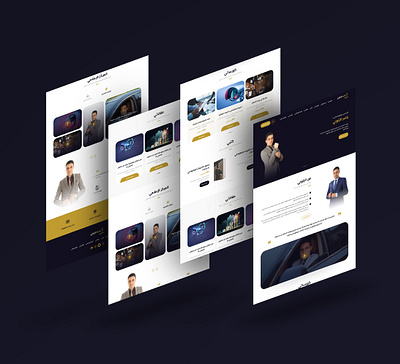 Yaser AL-Znoony ( Light - Dark Mode ) branding design illustration logo minimal ui uidesign uiux user interface design واجهة المستخدم