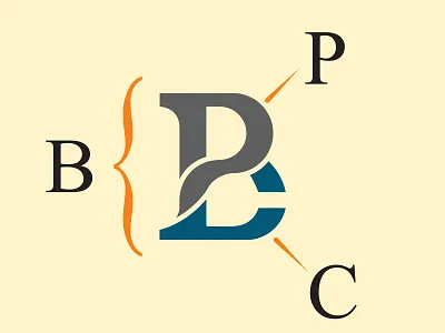 BPC | Letter Mark Logo adobe illustrator b logo bc logo bp logo bpc logo c logo custom font logo custom logo hidden message logo lettermark logo logo logo design logo designer logo expert minimal logo modern logo p logo pc logo typography logo wordmark logo