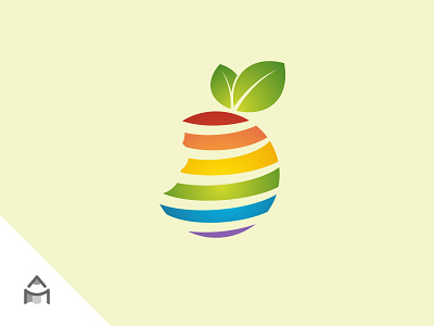 Fruit Globe Custom Logo abstract apple logo abstract food logo abstract fruit logo agriculture logo brand identity colorful food logo colorful fruit logo colorful globe logo creative food logo creative fruit logo custom food logo custom fruit logo food delivery logo food travel logo fruit farm logo fruit globe logo fruit world logo global food logo grocery logo vector logo design