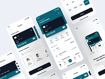 Smartpay - Fintech App UI Kit bank banking crypto design finance financial fintech ios mobile mobile app mobile design money stock transaction ui ui kit ui8 uidesign uikit ux