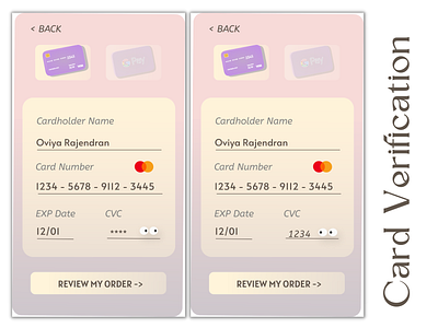Credit Card Checkout Form 100daysui dailyui ui