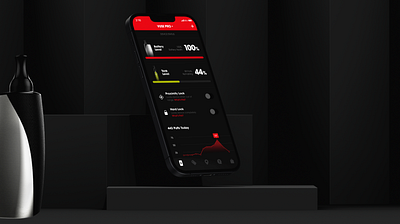 Vapor Reimagined app bluetooth design interactive ios product product design stats tracker tracking ui ux vuse