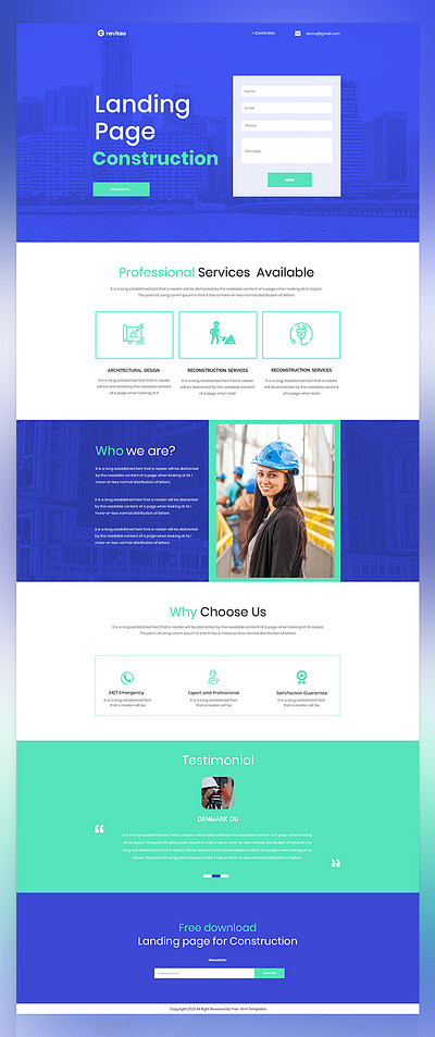 Gravitao bootstrap building construction css html5 interior responsive template