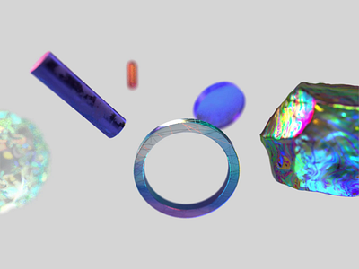 0010 - Forms & Shapes - Looooooooops - 0005 3d 3dillustration animation artdirection blender branding design graphicdesign illustration logo loop motion design motion graphics ui