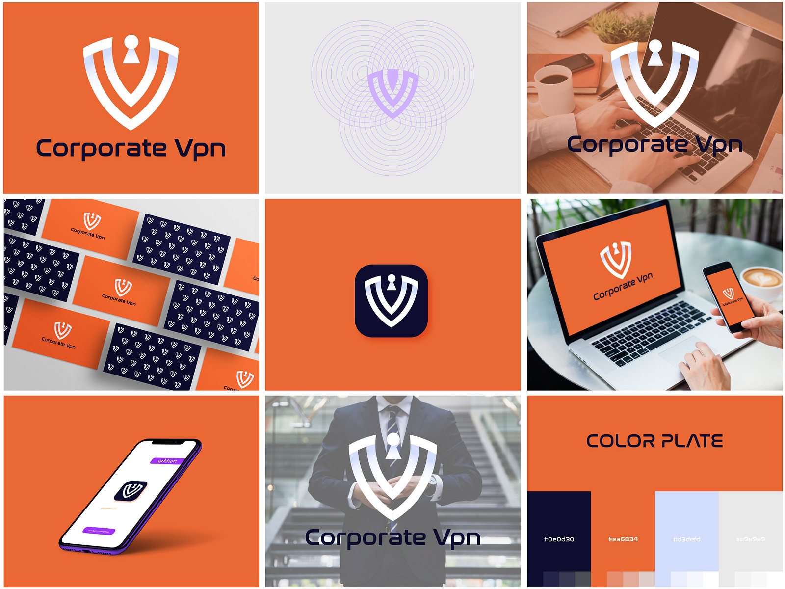 Corporate Vpn / Privacy Logo / Vpn Logo / Vpn Logo Branding by Golam