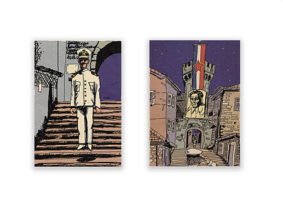 Retro Style Illustrations cartoon comics fummeti graphicdesign illustration retrostyle
