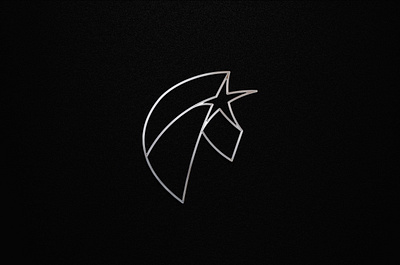 UniStar art branding horse icon icons logo logo idea logo sketch logo sketches logos logotipo logotype marca mark mockup pegasus process star unicorn vector