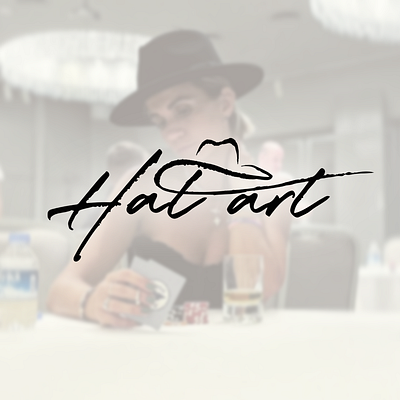 Hat Art logo https://www.instagram.com/hat4art branding logo minimal