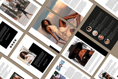 Fashion ebook design brochure desgn catalogue ebook design ebook template editorial design graphic design indesign lookbook magazine design