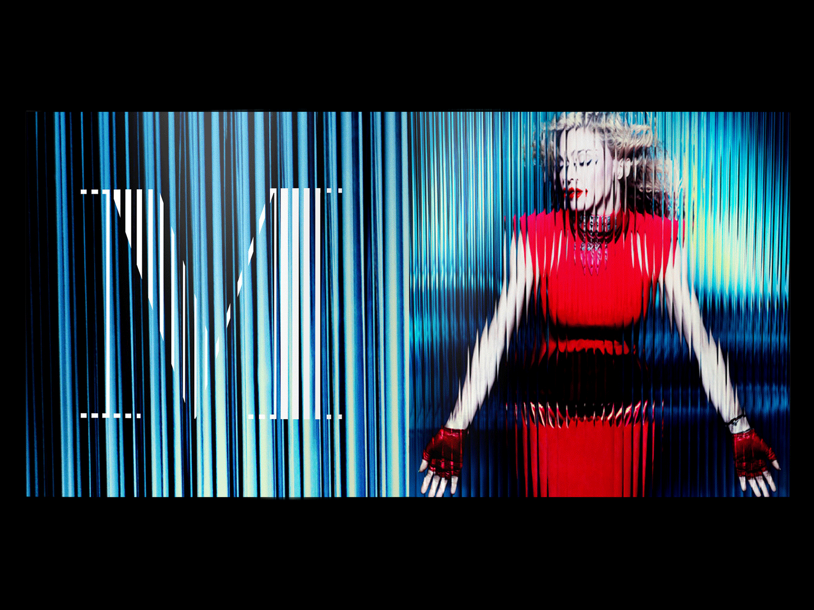 Madonna—MDNA Booklet (2012) design graphic design logo photo retouching typography